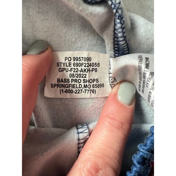 Christmas Pajamas, Boy/Girl, Size 7/8, Blue, Polar Bear/Snowman, Two Piece - Picture 5 of 12